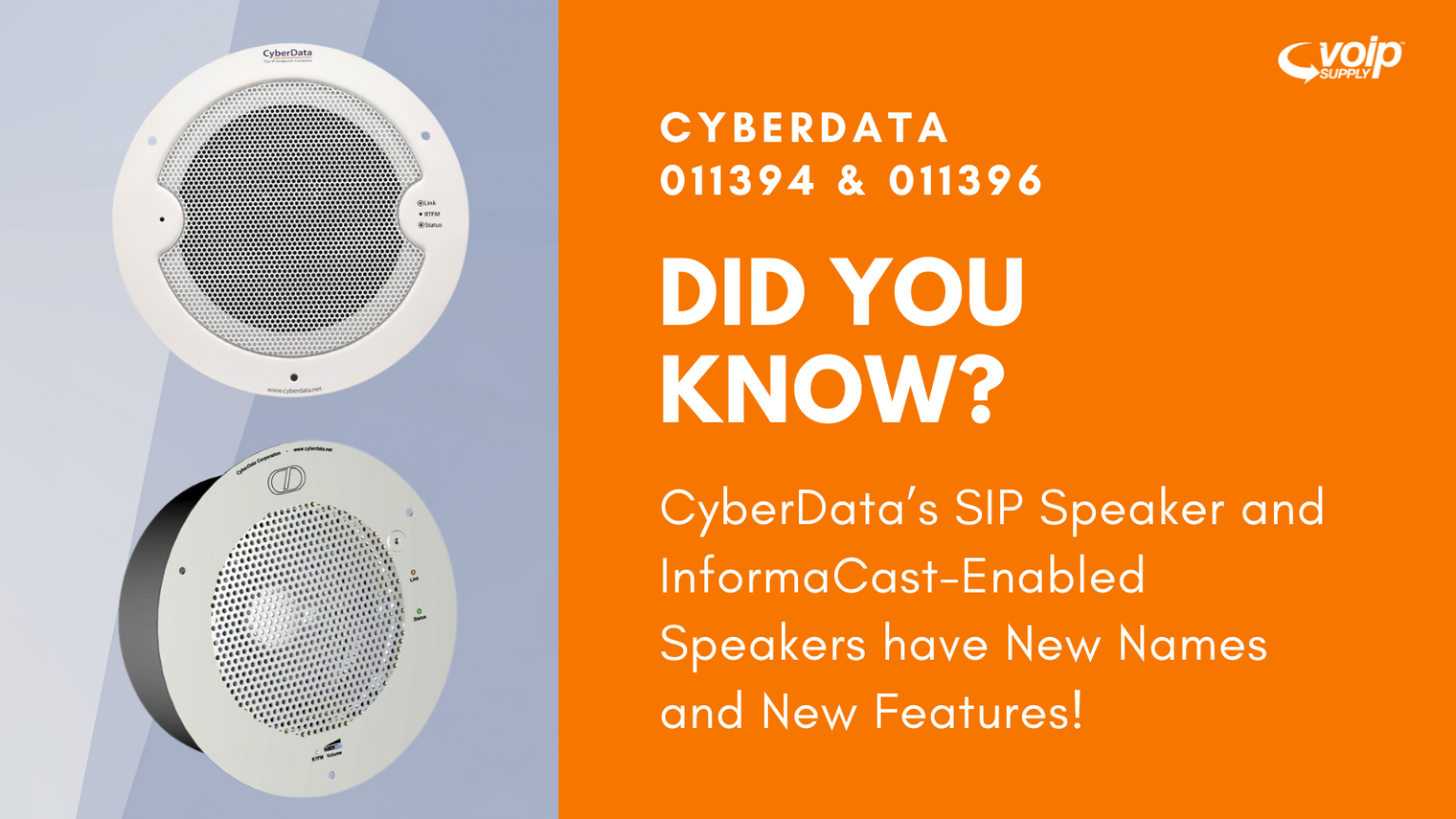 did-you-know-cyberdata-s-sip-speaker-and-informacast-enabled-speakers