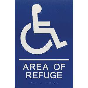 Area of Refuge Signs & Accessories