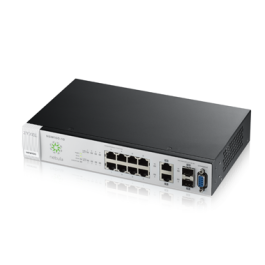 ZyXel 10-Port Nebula Cloud Managed PoE Switch NSW100-10P - VoIP Supply