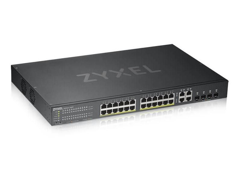 ZyXel 28-Port Nebula Cloud Managed PoE Switch NSW200-28P - VoIP Supply
