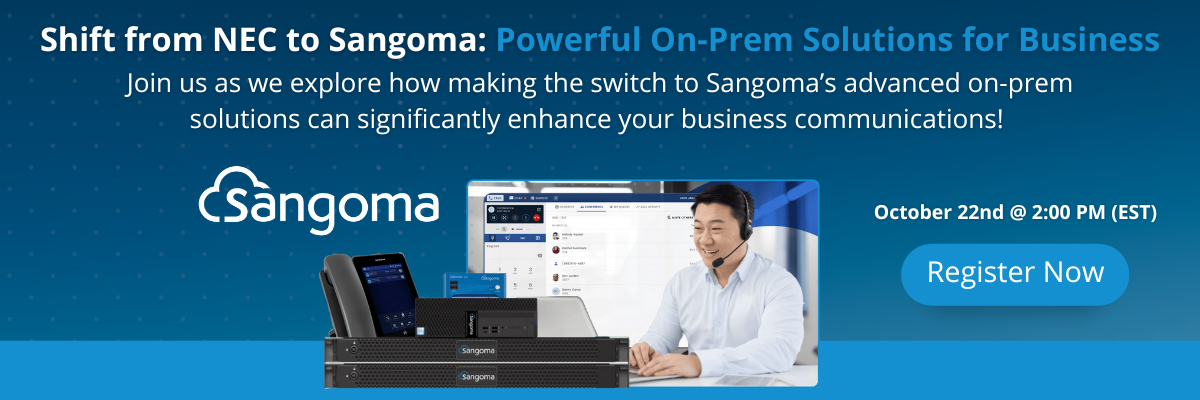 Sangoma On-Prem Webinar