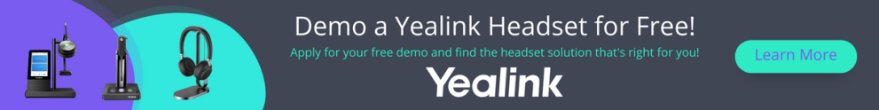 Yealink headset demo