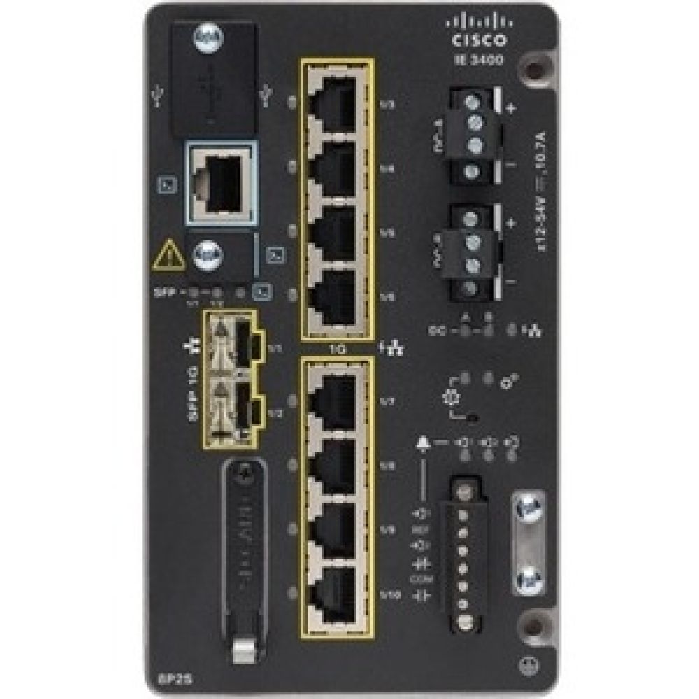 Cisco Catalyst IE3300 with 8 GE PoE/PoE+ & 2GE SFP Modular IE-3300-8P2S-A -  VoIP Supply