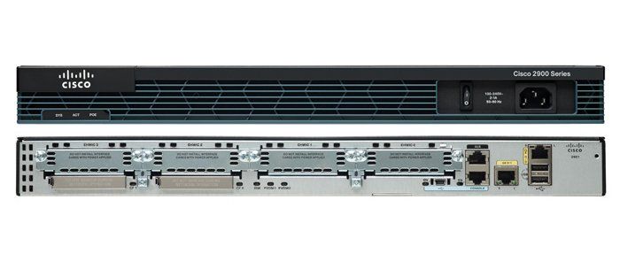 Cisco 2901 Intergrated Services outlets Router