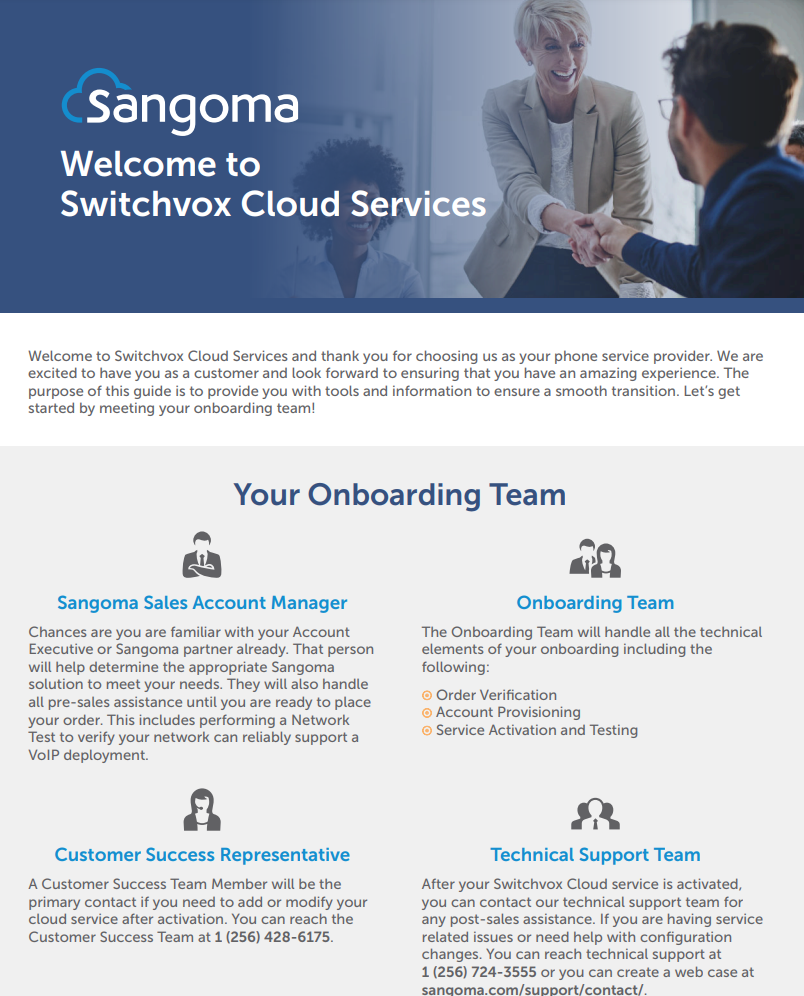 Digium Switchvox Cloud datasheet