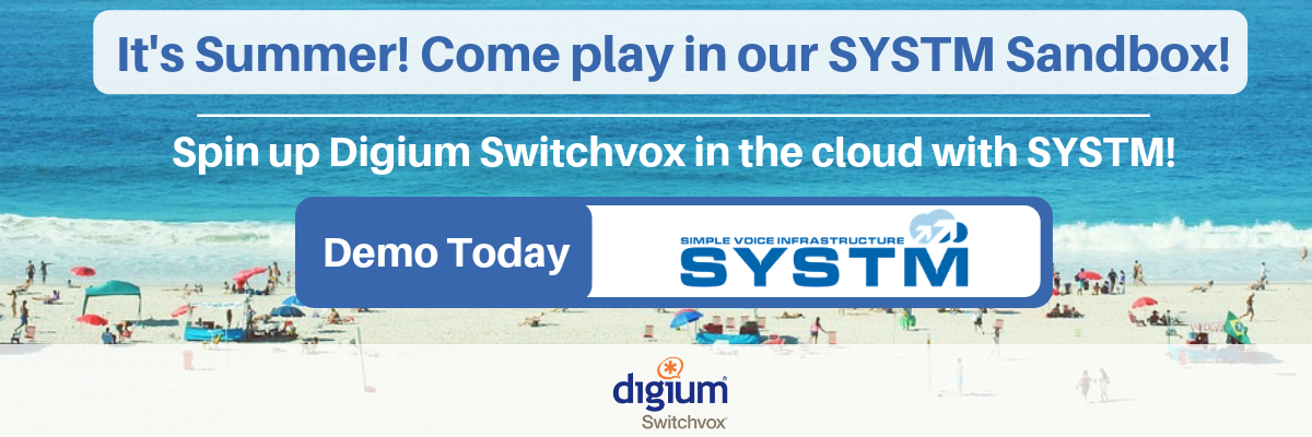 Demo Switchvox from SYSTM today!